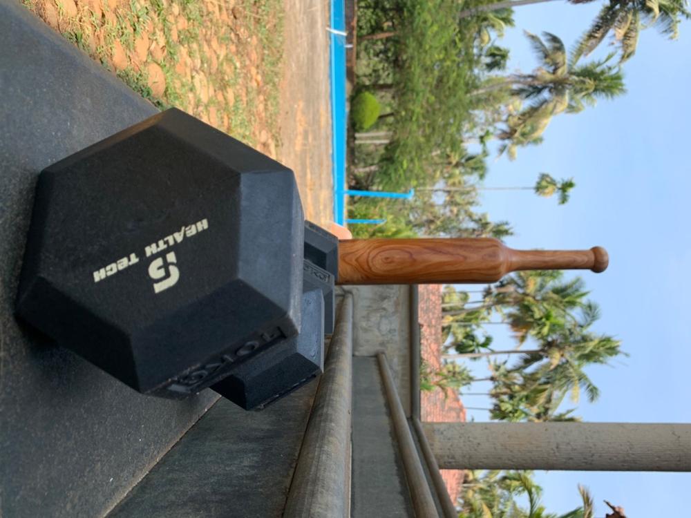 Hex Dumbbell - Pair - Customer Photo From Nithin Jayaraj